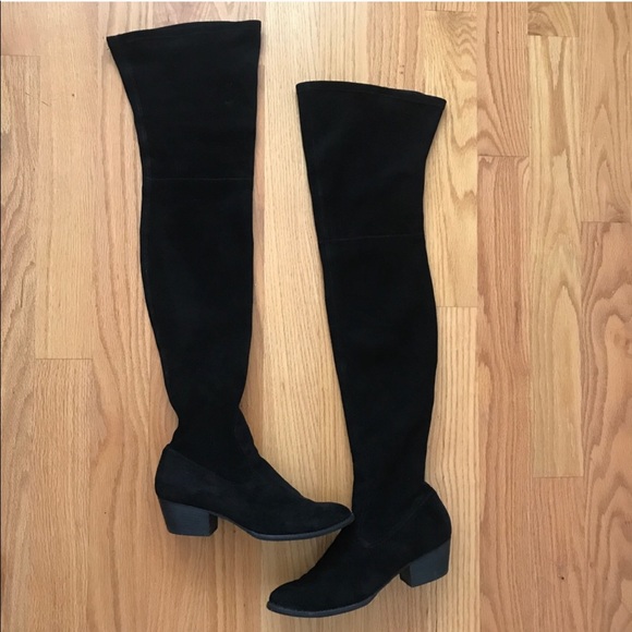 dolce vita almond toe over the knee boots